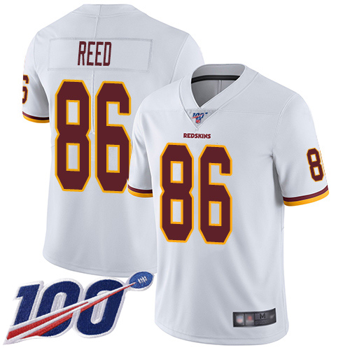 Washington Redskins Limited White Youth Jordan Reed Road Jersey NFL Football #86 100th Season Vapor->women nfl jersey->Women Jersey